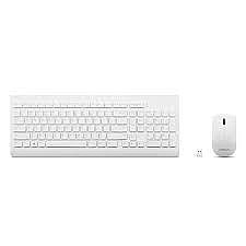 Lenovo 510 Wireless Combo Keyboard & Mouse (White)