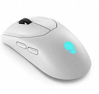 ���� Alienware Tri-Mode Wireless Gaming Mouse - AW720M (Lunar Light)